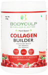 Bodyculp Collagen Builder Powder 45 Days Pack Plant Based Powder Cranberry