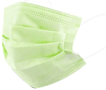 Debonair 3 Ply Protective Face Mask Free Size Green