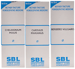 Combo Pack of SBL Berberis Vulgaris Mother Tincture Q, SBL Chelidonium Majus Mother Tincture Q & SBL Carduus Marianus Mother Tincture Q (30ml Each)