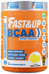 Fast&Up BCAA 2:1:1 (Leucine, Isoleucine & Valine) | For Lean Muscles & Recovery | Flavour Lime-Lemon