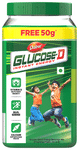 Dabur Glucose D with Calcium for Immunity & Bone Health | 450gm + 50gm Free Powder