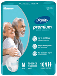 Dignity Premium Adult Unisex Diaper | Size Medium