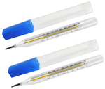 Dr. Odin Oval Shape Clinical Mercury Thermometer
