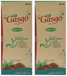 Gasgo Syrup (225ml Each) Mint Sugar Free