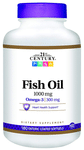 21st Century Fish Oil 1000mg Enteric Coated Softgels