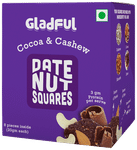 Gladful Cocoa & Cashew Date Nut Squares (20gm Each)