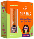 Chicnutrix Super C with Vitamin C, Amla Extract & Zinc for Skin Health | Fizzy Orange Effervescent Tablet