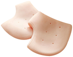 Agarwals Soft & Comfy Silicone Gel Heel Pad Foot Protector Socks for Pain Relief (1 Pair)