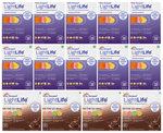 Dr. Morepen Combo Pack of Light Life Pre-Meal Nutrition 100 Sachet (5gm Each) Assorted Flavour & Light Life On-The-Go Meal 20 Sachet (60gm Each) Chocolate Flavour