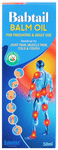 Babuline Babtail Balm Oil for Body, Back, Knee, Legs, Shoulder and Muscle | Relief from Cold, Cough, Headache, Blocked Nose (50ml Each)