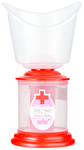 Crescent 3 IN 1 Facial Steamer with 3 attachment( Face, Nose and Inhalation ) Red