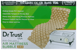 Dr Trust USA Air Mattress Anti Decubitus Air Pump and Bubble Mattress (78 x 36 inches) Brown