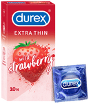 Durex Extra Thin Condom Wild Strawberry