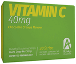BonAyu Vitamin C 40mg Mouth Dissolving Strip Chocolate Orange