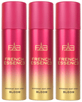 French Essence Bloom Deodrant Body Spray for Women (150ml Each)