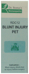 Dr. Romas Homeopathy RDC 12 Blunt Injury Pet Pills