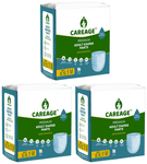 Careage Premium Adult Diaper Pants | Absorbent Core Elastic Waist Diaper | (10 Each) Medium
