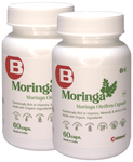 Bableez Moringa Extract Supplement Capsule 900mg | Organic Superfood | Immunity Booster | Antioxidant | (60 Each)