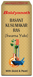 Baidyanath (Noida) Basant Kusumakar Ras (Swarna Yukt) | For Blood Sugar & General Debility Tablet