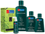 Dr Batra's Combo Pack of Anti-Dandruff Hair Serum 125ml, Dandruff Cleansing Shampoo 100ml, Hair Oil 100ml, Conditioner 200ml and Colour Nourish Hair Colour Cream 120gm Black
