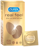 Durex Real Feel Latex-Free Condom | Suitable for Use with Lubes