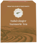 Baidyanath Ayurvedant Tulsi Ginger Turmeric Tea (10 Each)