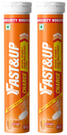 Fast&Up Charge with Natural Vitamin C from Amla & Zinc | Flavour Effervescent Tablet Orange