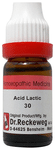Dr. Reckeweg Acid Lactic Dilution 30 CH