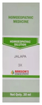 Bakson's Homoeopathy Jalapa Dilution 3X