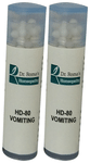Dr. Romas Homeopathy HD-80 Vomiting, 2 Bottles of 2 Dram