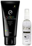 Ethicare Remedies Combo Pack of Seren Extra Mild Shampoo 100ml & Trichoz Intensive Hair Serum 100ml