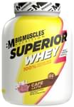 Big  Muscles Superior Whey Protein Powder Cafe Latte