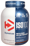 Dymatize Nutrition ISO 100 Hydrolyzed 100% Whey Protein Isloate Powder Fudge Brownie