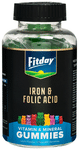 Fitday Iron & Folic Acid Vitamin & Mineral Gummies Litchi