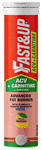 Fast&Up ACV + Carnitine Advance Fat Burner Effervescent Tablet Lemon