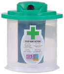 Crescent Facial Steamer Vaporizer for Cold and Cough Green