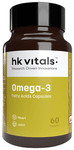 HK Vitals Omega 3 Fatty Acids with DHA & EPA | For Heart, Joint & Brain Health | Soft Gelatin Capsule | Nutrition Care Soft Gelatin Capsule