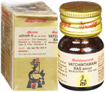 Baidyanath Vatachintamani Ras Brihat With Gold and Pearl Tablet