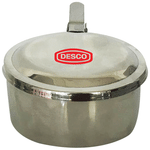 DESCO Stainless Steel 202 Grade Spittoon Mug 4X2 Inch