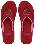 Doctor Extra Soft Ortho Care Orthopaedic Diabetic Pregnancy Comfort Flat Flipflops Slippers For Women Pink 3