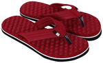 Doctor Extra Soft D 20 Orthopaedic Diabetic Pregnancy Comfort Slippers for Women Red 10