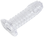 Gizmoswala Crystal Reusable & Washable Condom | Extra Dotted Condom with Free Lubricant