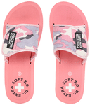 Doctor Extra Soft D 54 Women's Camo Care Orthopaedic and Diabetic Adjustable Strap Slipper Pink 4