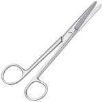 Agarwals Mayo Scissors 8 Curved