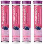 Fixuphealth Glutathione 500mg Effervescent Tablet (15 Each) Strawberry