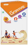 Groviva Child Nutrition for Physical Growth, Brain Development & Immunity | Flavour Vanilla Powder