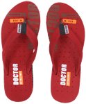 Doctor Extra Soft D 21 Orthopaedic and Diabetic Super Comfort Slippers for Women Maroon 3