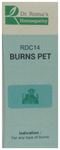 Dr. Romas Homeopathy RDC 14 Burns Pet Pills