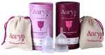Aarya Medical Grade Silicone Reusable Menstrual Cup Medium & Large