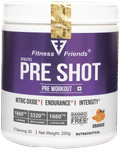 Fitness Friends Athlets Pre Shot Pre Workout Powder Orange